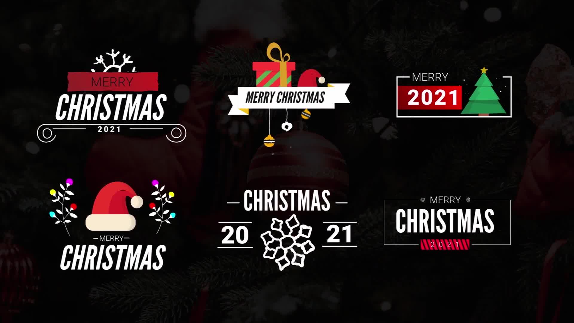 Christmas Animated Titles Videohive 34911103 DaVinci Resolve Image 1