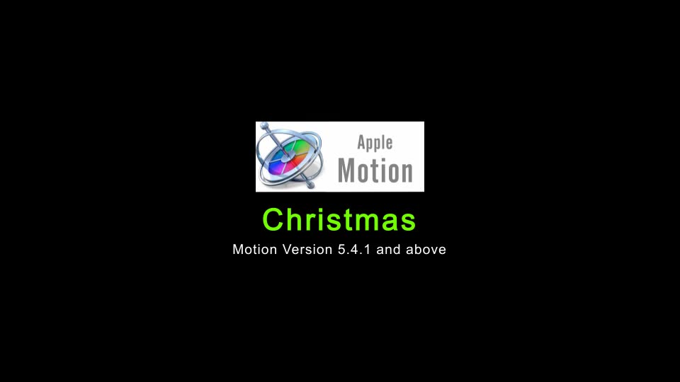 Christmas Apple Motion - Download Videohive 22894542