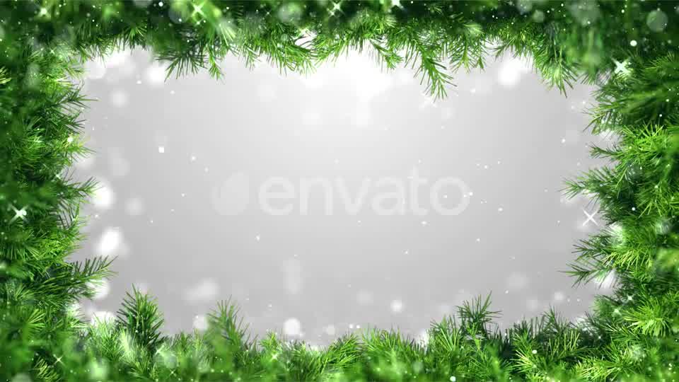 Christmas Background Green Frame Videohive 29391643 Motion Graphics Image 9