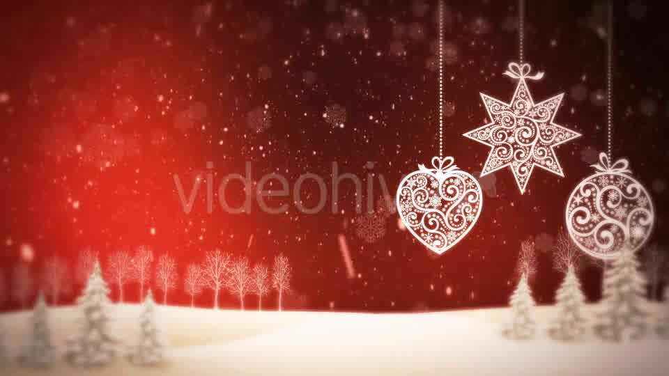 Christmas Background Red - Download Videohive 13827800