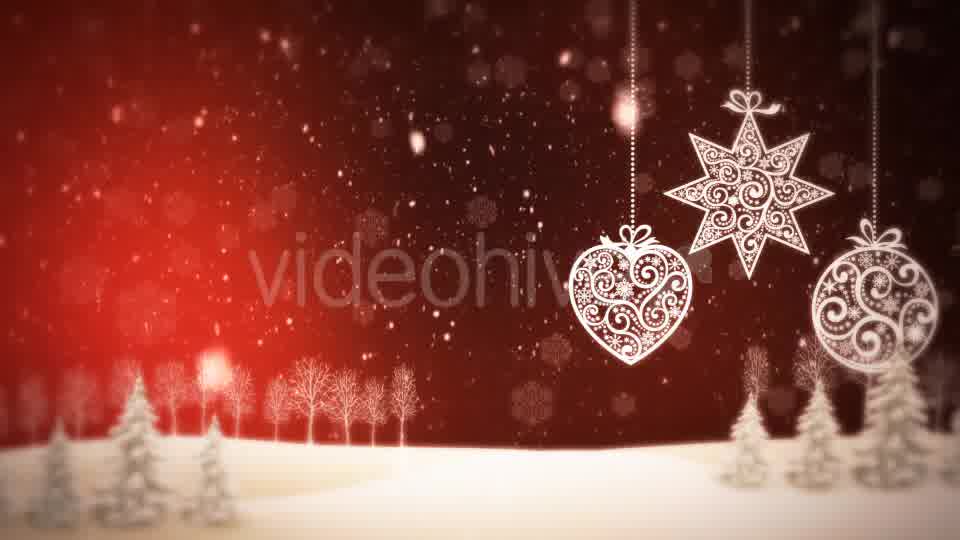 Christmas Background Red - Download Videohive 13827800