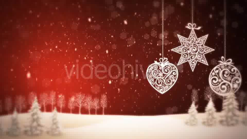 Christmas Background Red - Download Videohive 13827800