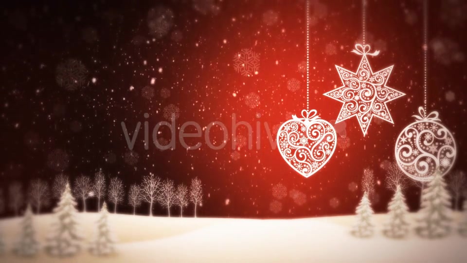 Christmas Background Red - Download Videohive 13827800