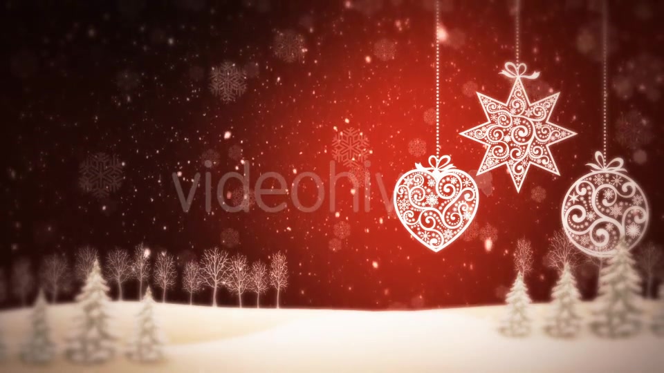 Christmas Background Red - Download Videohive 13827800