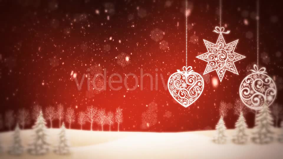 Christmas Background Red - Download Videohive 13827800