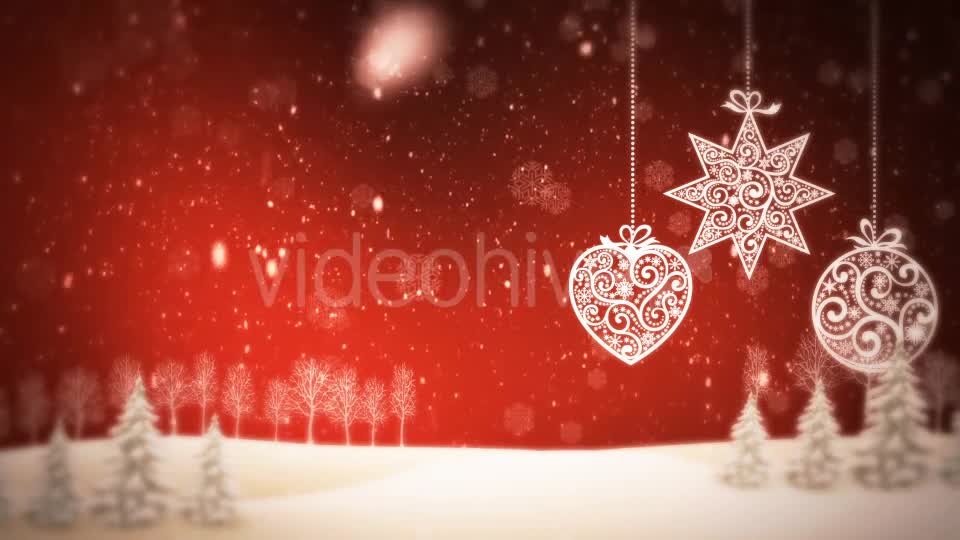 Christmas Background Red - Download Videohive 13827800