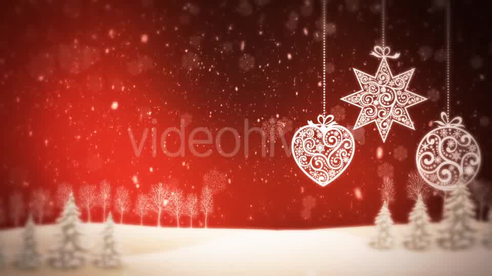 Christmas Background Red - Download Videohive 13827800