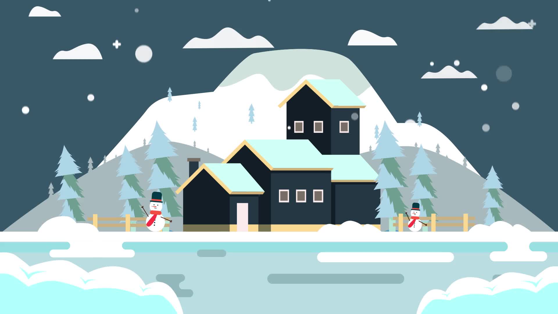 Christmas Backgrounds | After Effects Videohive 29504052 After Effects Image 9