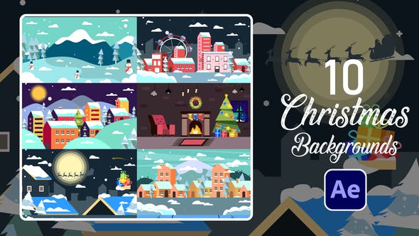 Christmas Backgrounds | After Effects - 29504052 Videohive Download
