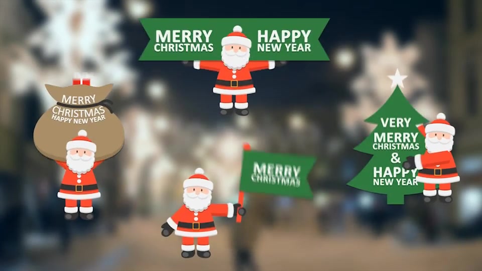 Christmas Badges Collection Videohive 13907727 After Effects Image 4