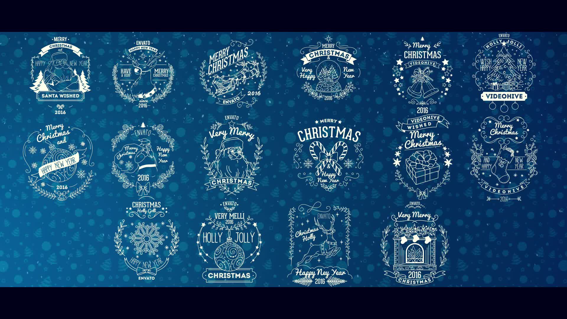 Christmas Badges - Download Videohive 13658746