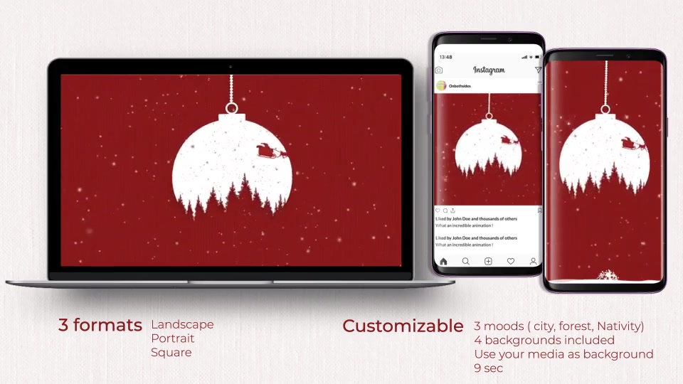 Christmas Ball Opener Videohive 29312994 After Effects Image 11