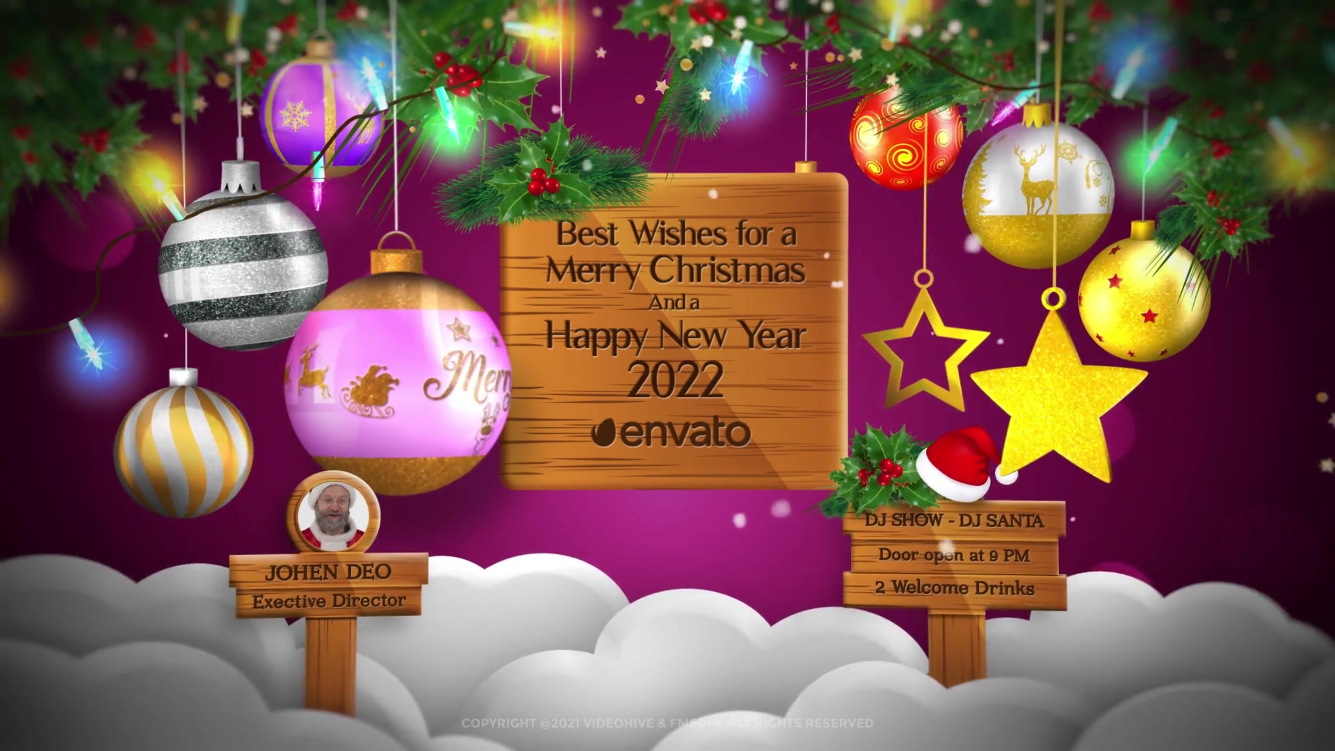 Christmas Balls Slideshow Opener Mogrt Videohive 34963440 Premiere Pro Image 7