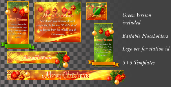 Christmas Banners Lowerthirds V1 - Download Videohive 6151045