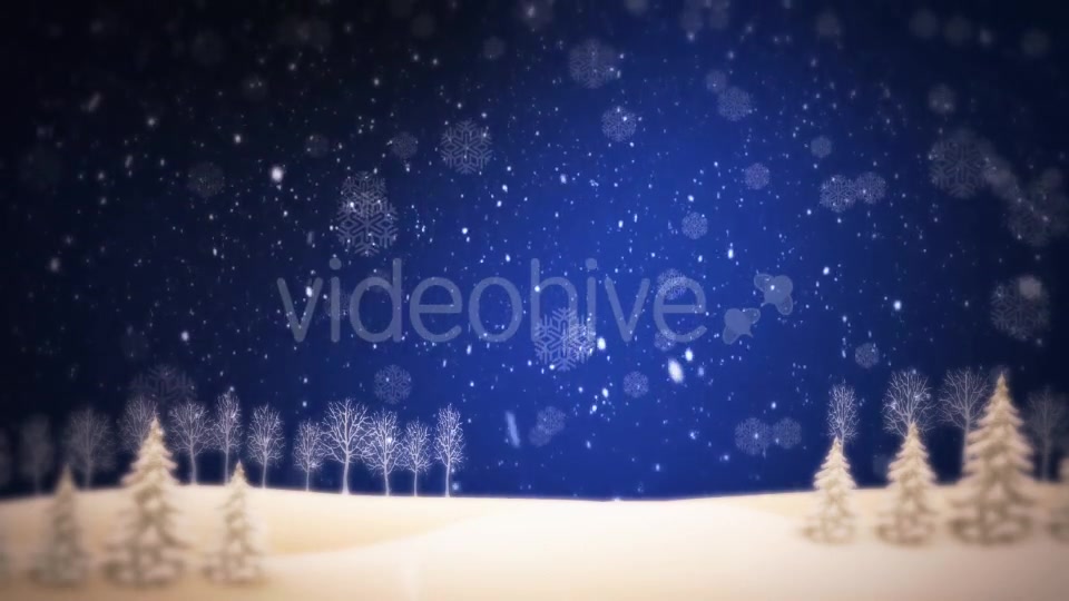 Christmas Blue Background - Download Videohive 13827321