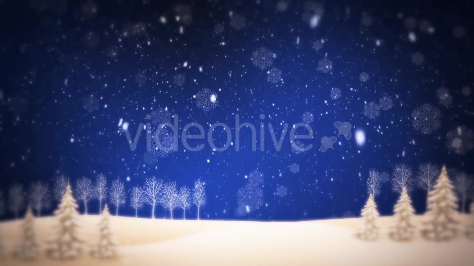 Christmas Blue Background - Download Videohive 13827321