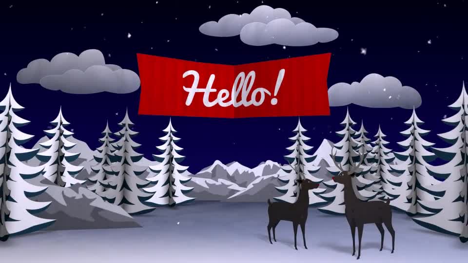 Christmas Card 2 Videohive 13750397 After Effects Image 1