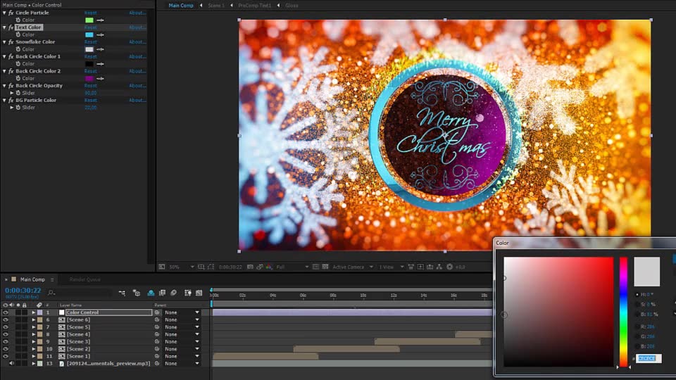 Christmas Card Videohive 21100259 After Effects Image 10