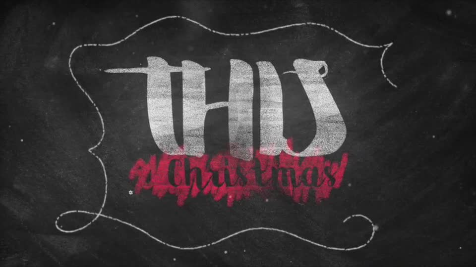 Christmas Chalk - Download Videohive 13617546