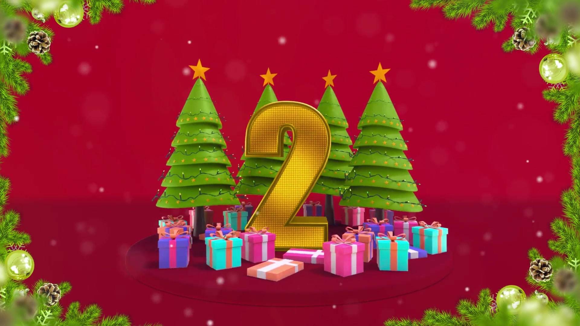 Christmas Countdown Opener Videohive 29789886 After Effects Image 5