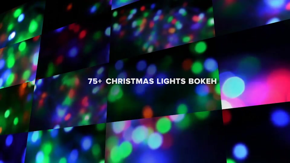 Christmas Custom Bokeh Pack Videohive 23035560 After Effects Image 3