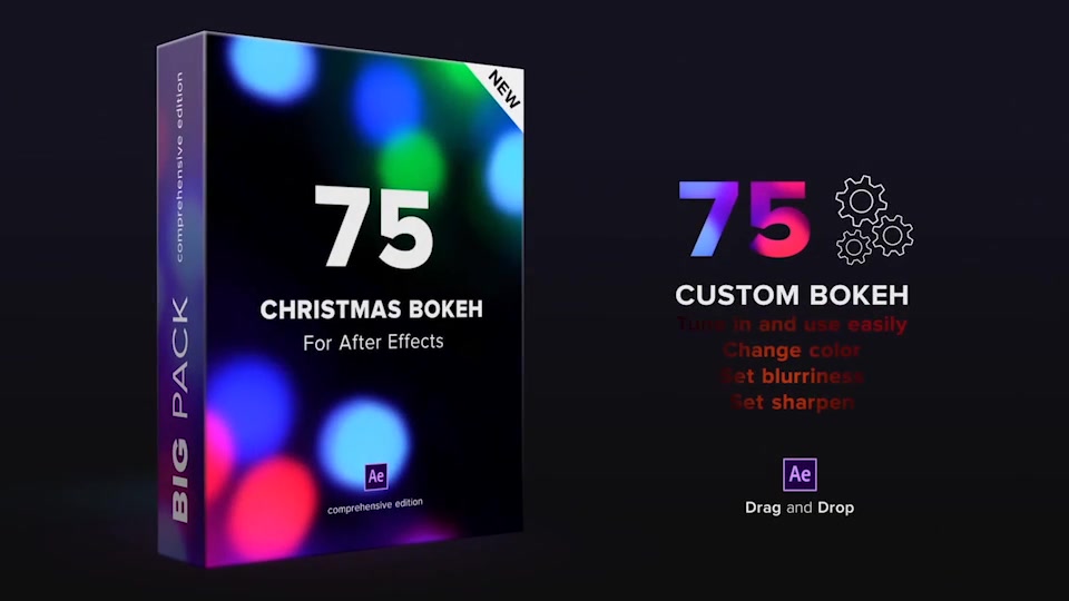 Christmas Custom Bokeh Pack Videohive 23035560 After Effects Image 4