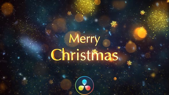 Christmas DaVinci Resolve - Download 34372784 Videohive
