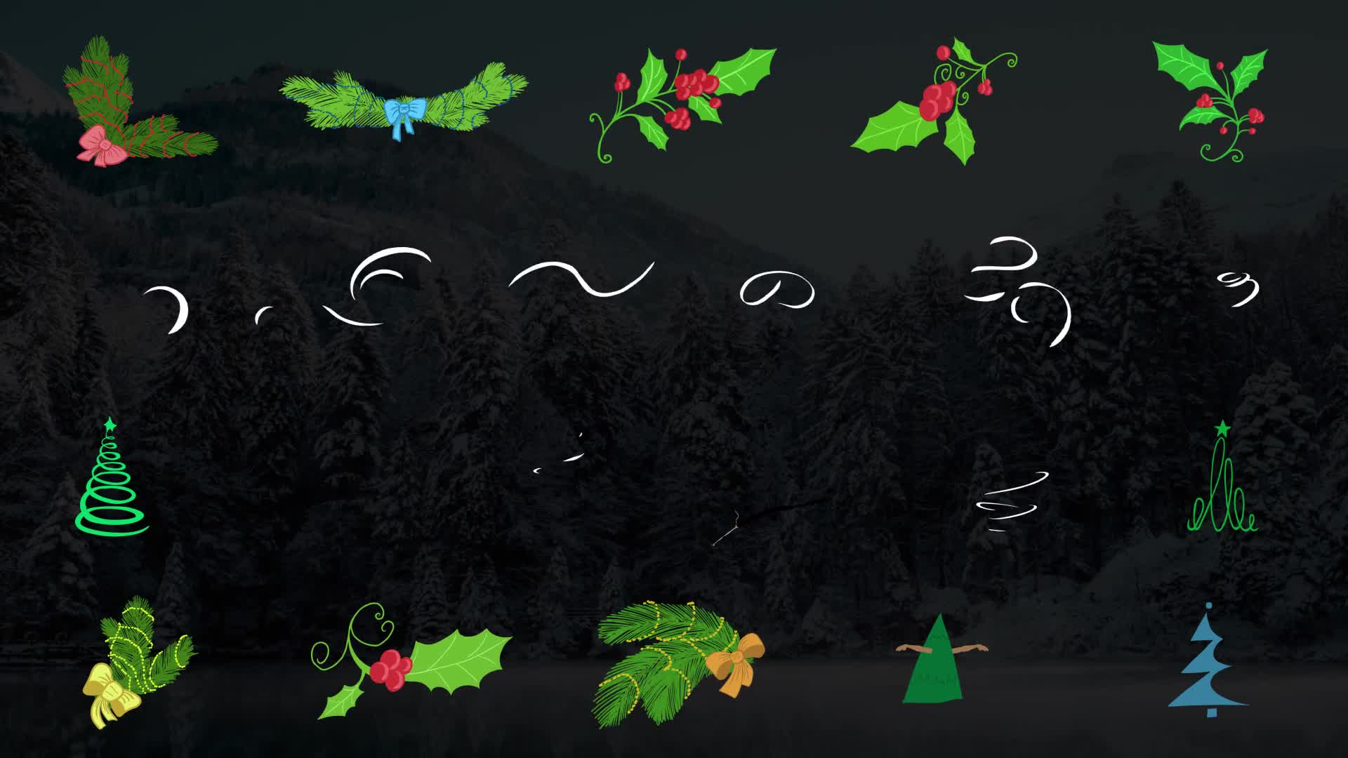 Christmas Decoration Animations | Premiere Pro MOGRT Videohive 41999012 Premiere Pro Image 1
