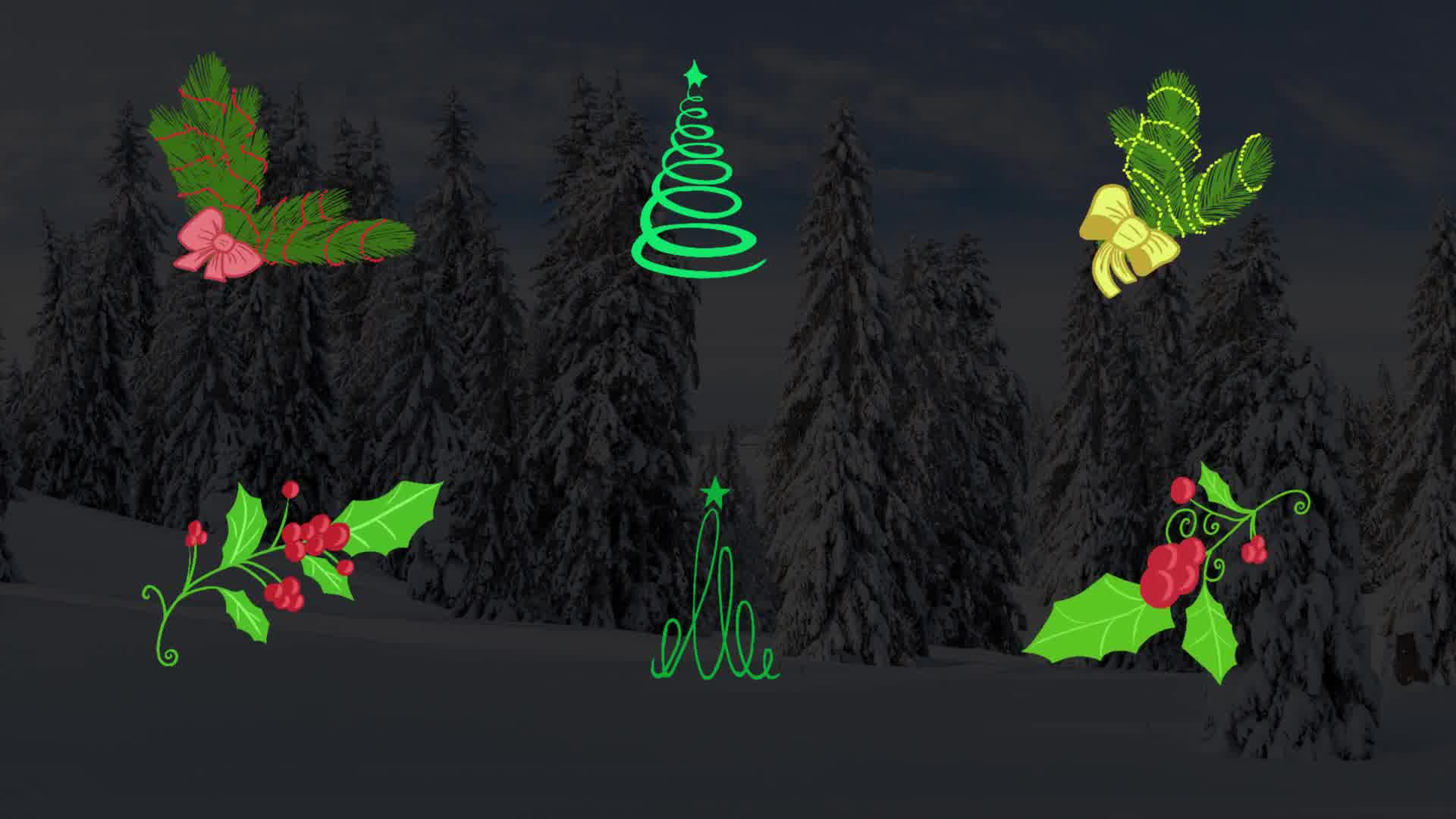 Christmas Decoration Animations | Premiere Pro MOGRT Videohive 41999012 Premiere Pro Image 10