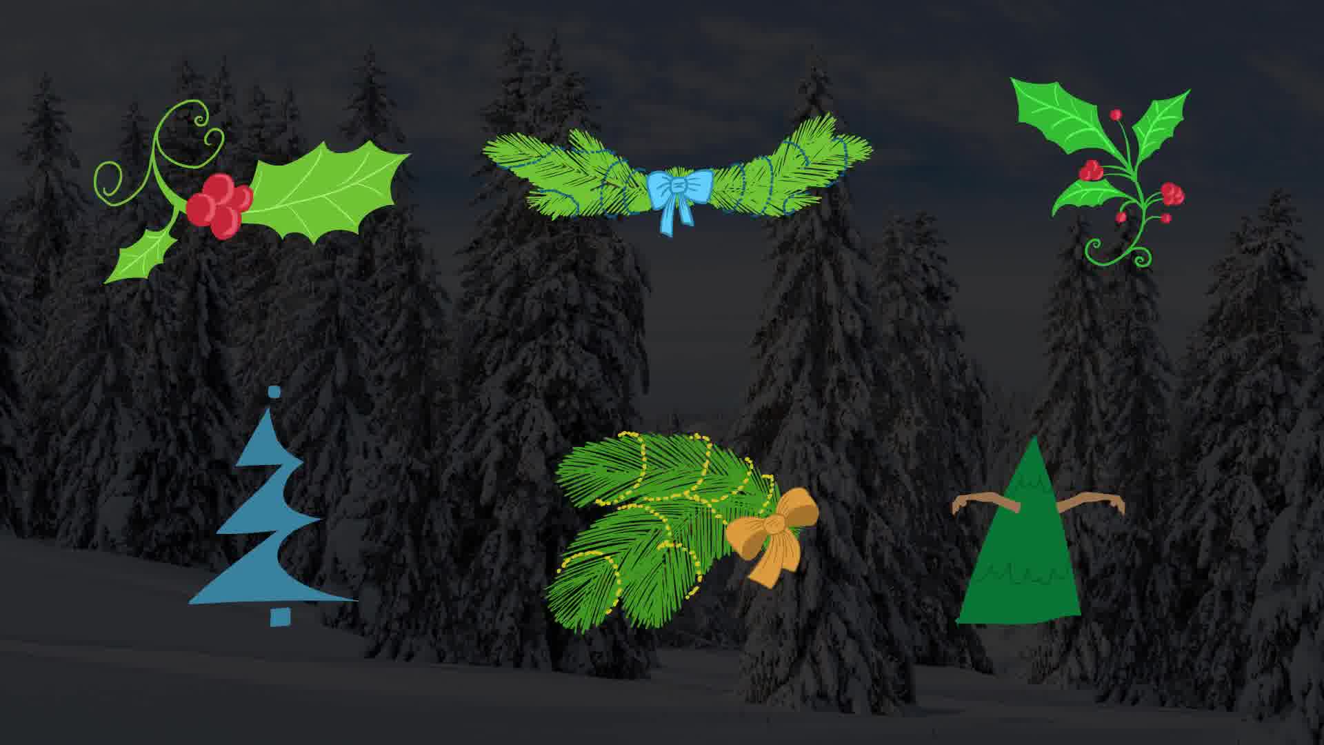 Christmas Decoration Animations | Premiere Pro MOGRT Videohive 41999012 Premiere Pro Image 12
