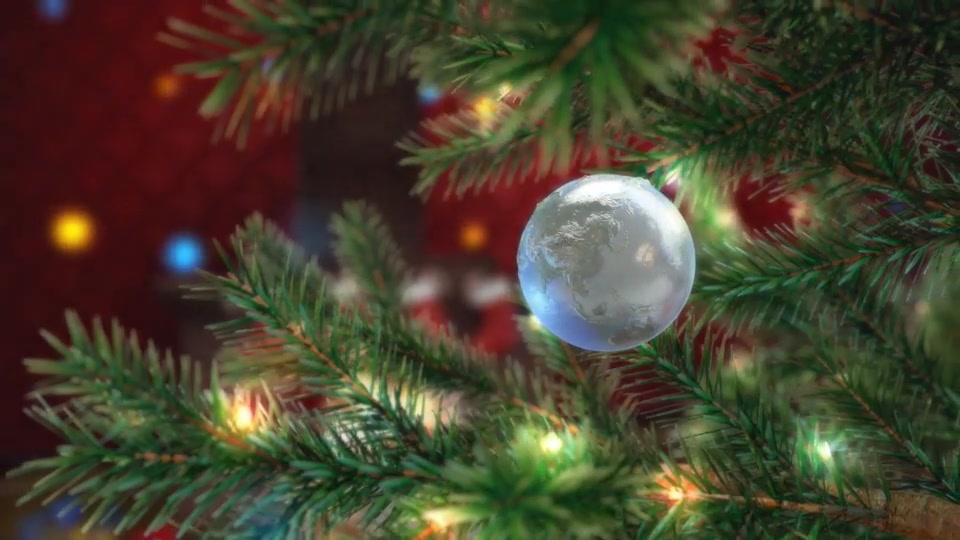 Christmas Earth Greeting Videohive 14051685 After Effects Image 7