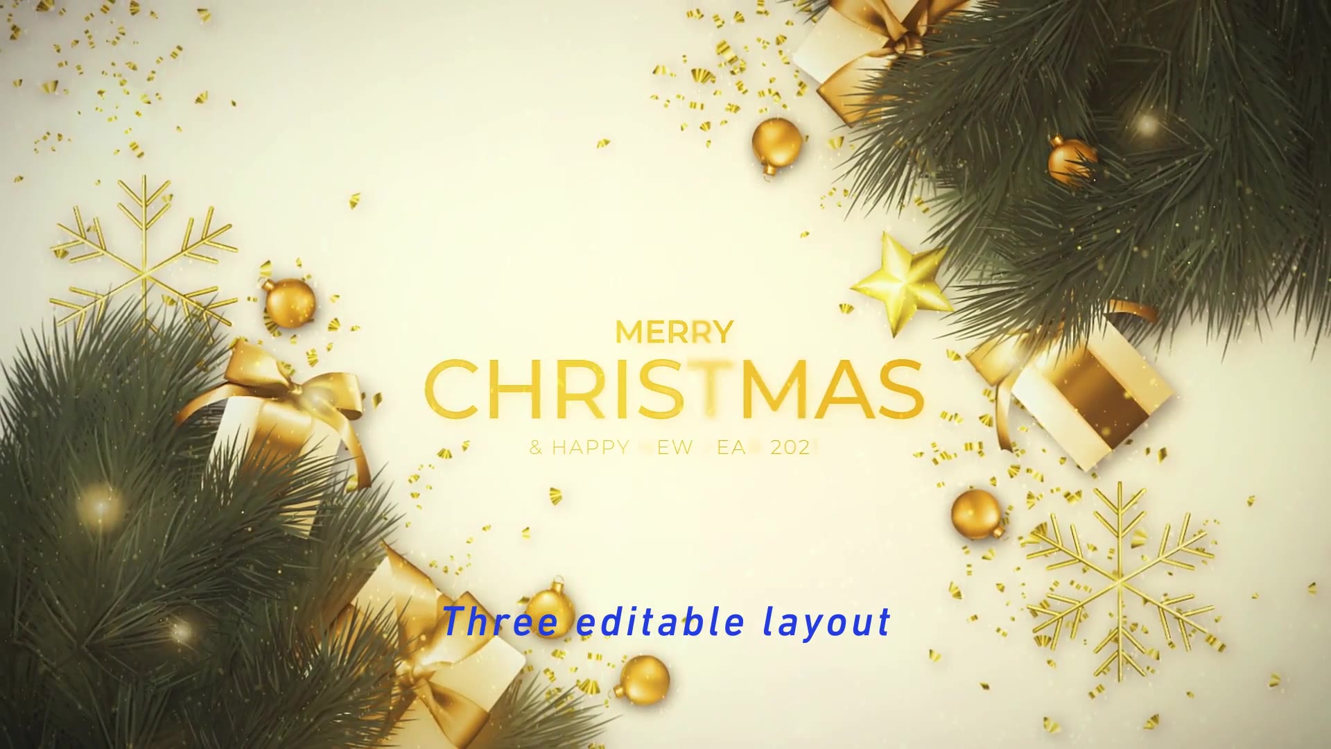 Christmas Elegant Wishes Videohive 29531940 After Effects Image 5