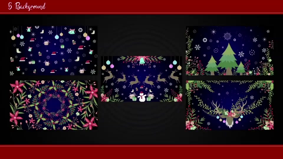 Christmas Element Pack Videohive 22948667 After Effects Image 10