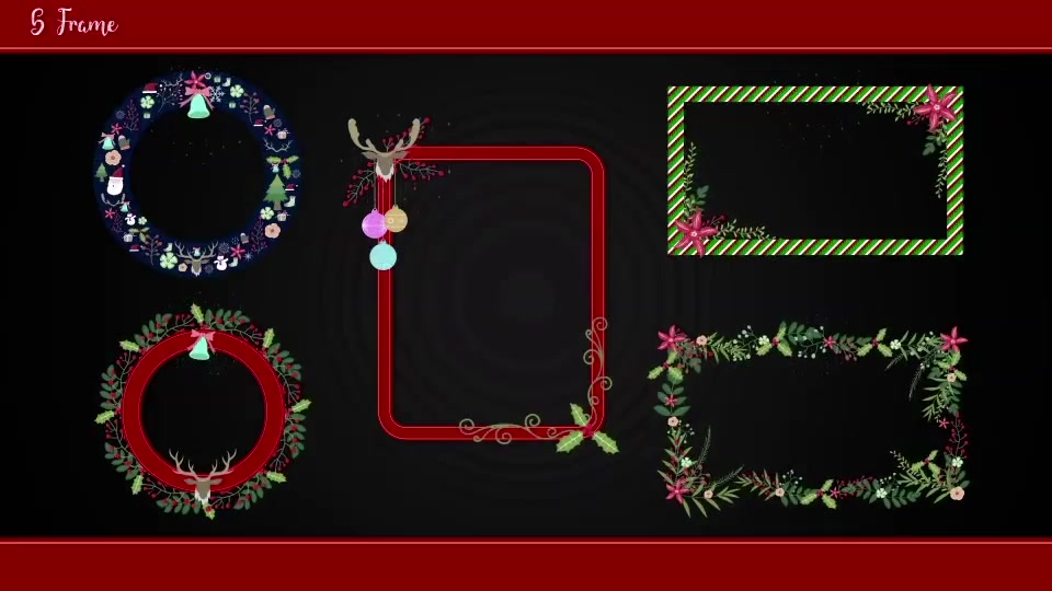 Christmas Element Pack Videohive 22948667 After Effects Image 12