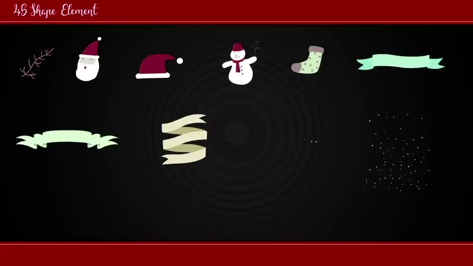 Christmas Element Pack Videohive 22948667 After Effects Image 6