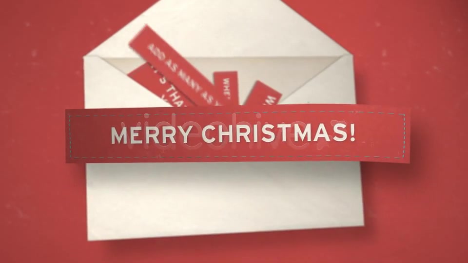 Christmas Envelope - Download Videohive 3523491