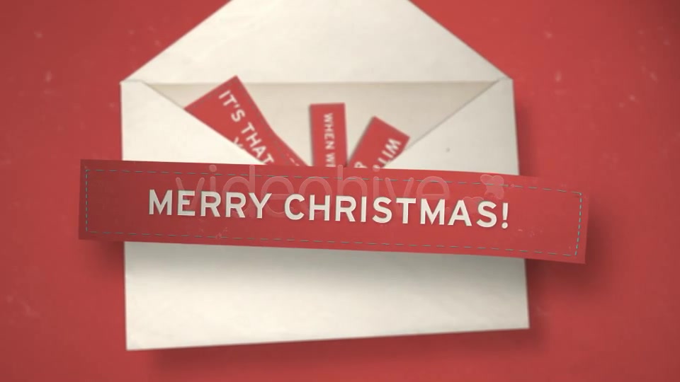 Christmas Envelope - Download Videohive 3523491