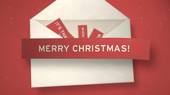 Christmas Envelope - Download Videohive 3523491