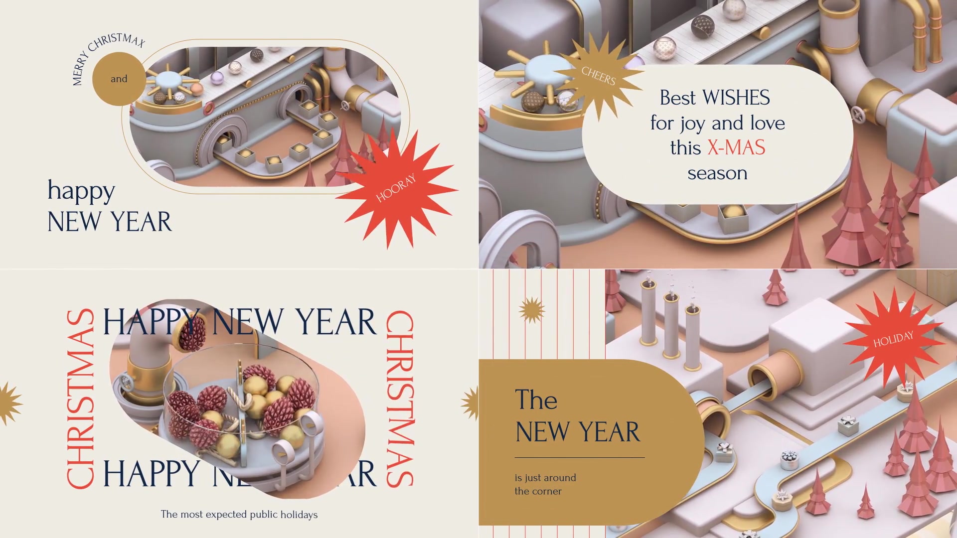 Christmas Factory Instagram Pack Videohive 29604352 Premiere Pro Image 11