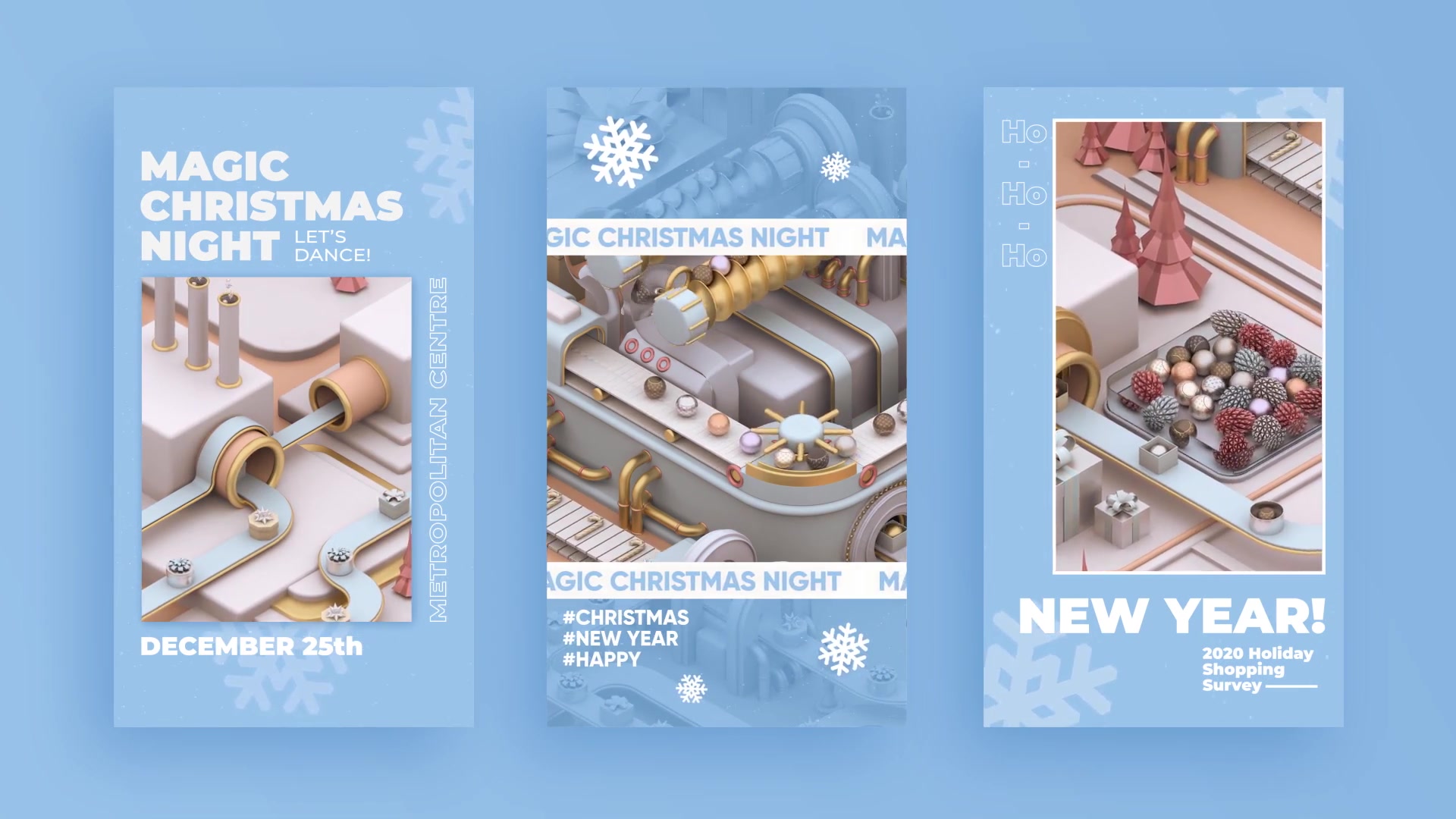 Christmas Factory Stories Videohive 25071507 After Effects Image 7