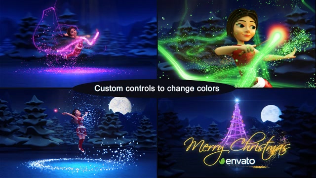 Christmas Fairy Greetings - Download Videohive 9682715
