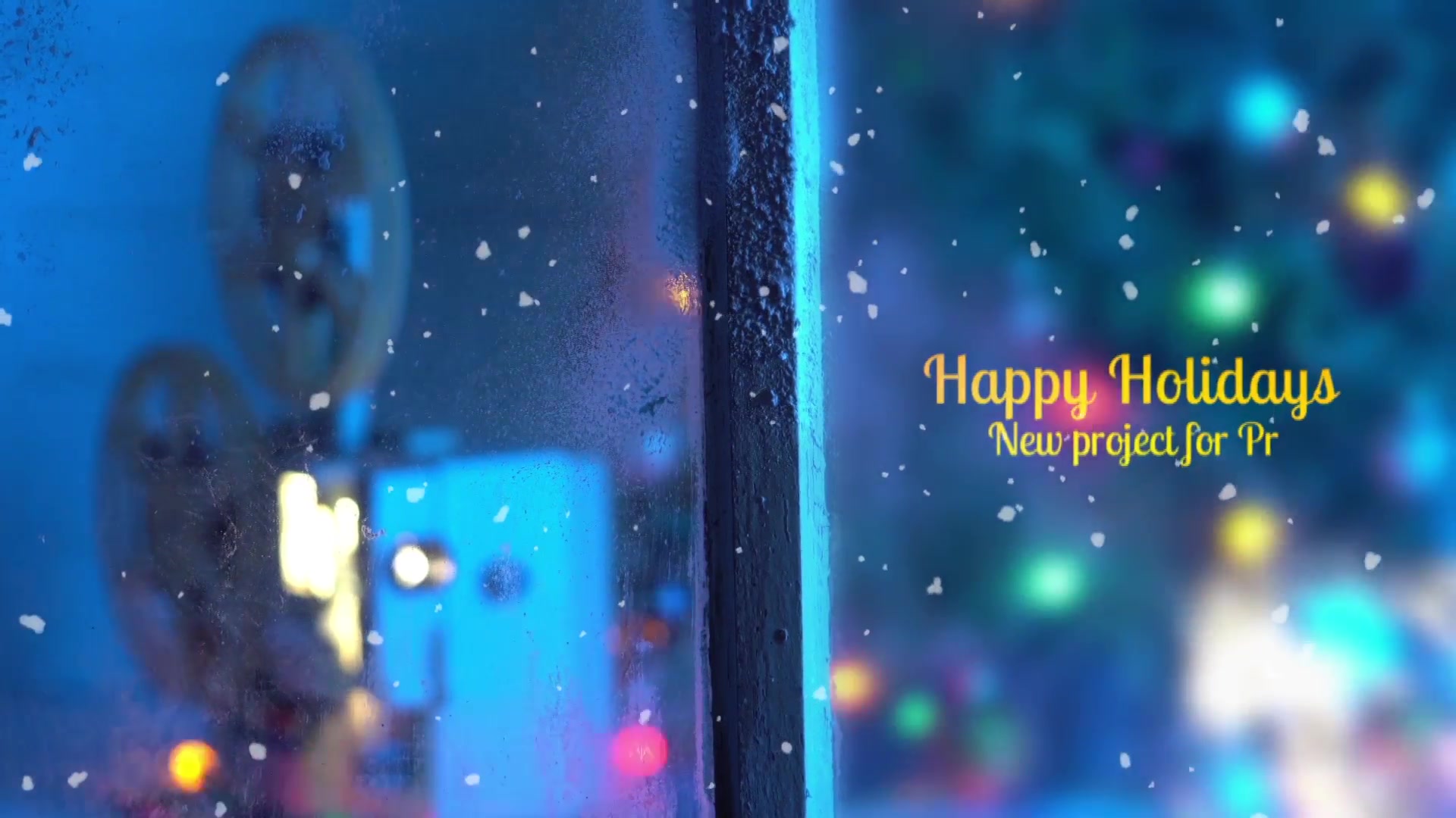 Christmas Film Projector Videohive 22837228 Premiere Pro Image 4