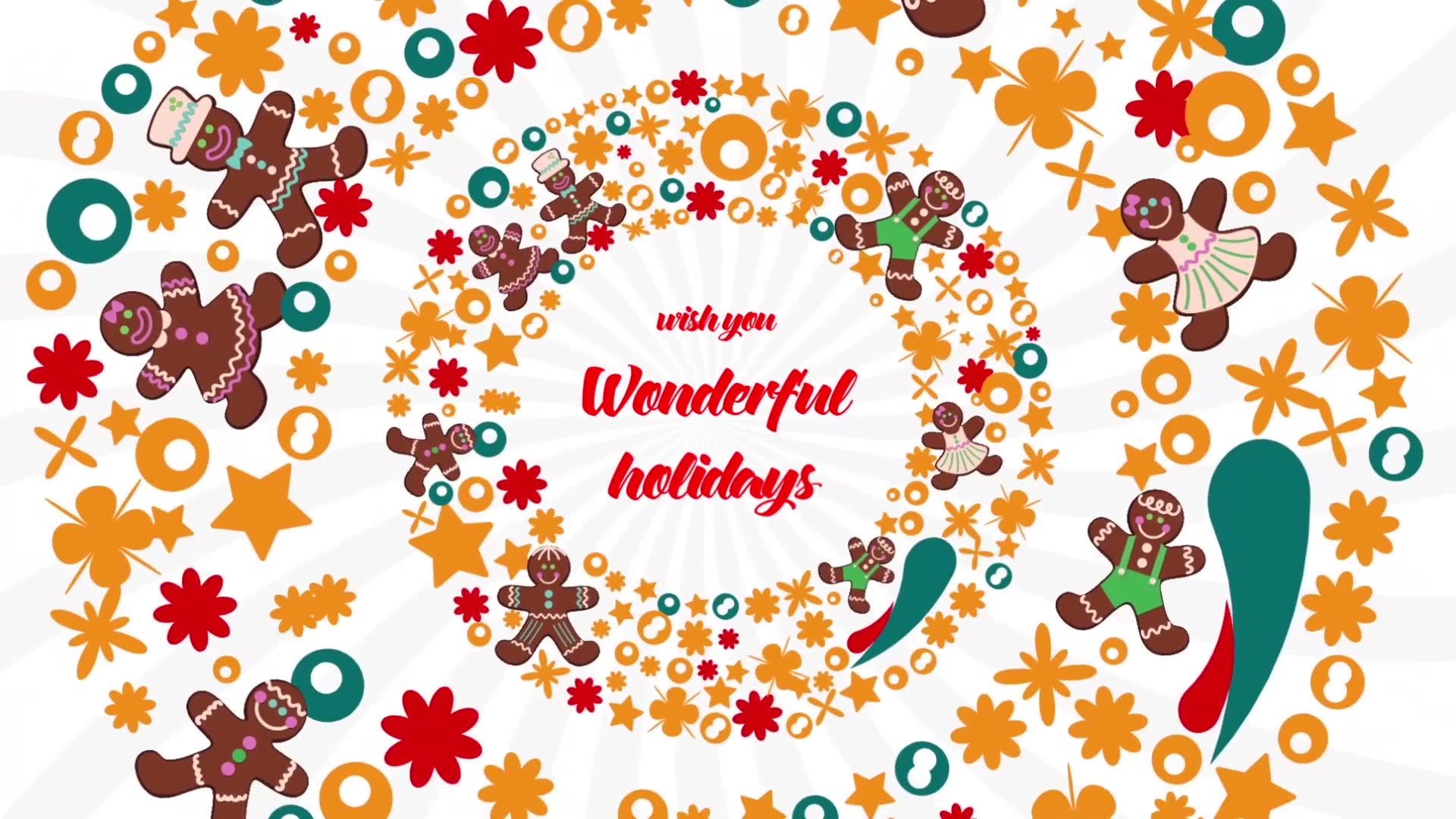 Christmas Flat Colorful Circles Videohive 24728092 After Effects Image 3