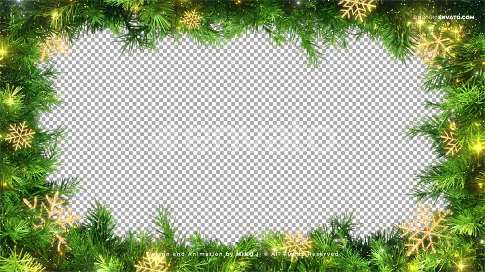 Christmas Frame Videohive 42036800 Motion Graphics Image 1