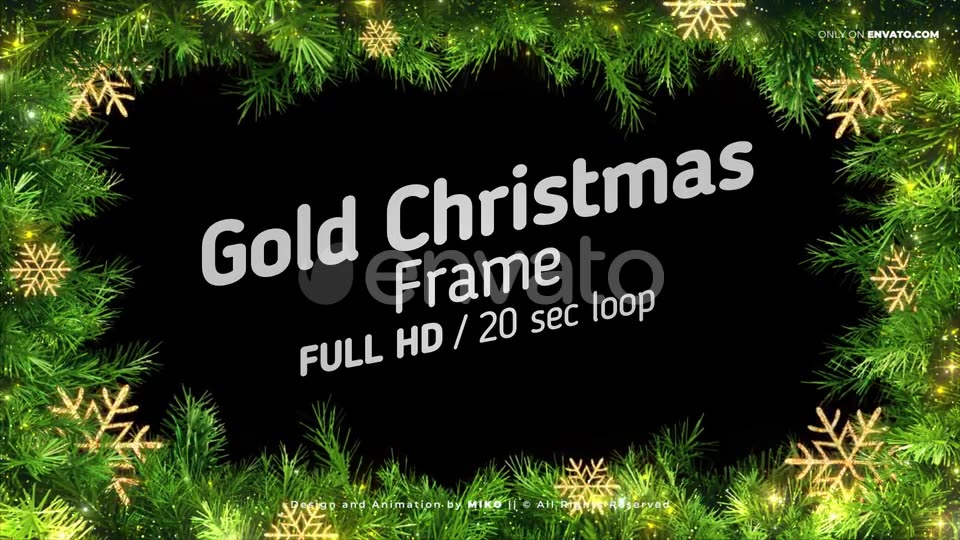 Christmas Frame Videohive 42036800 Motion Graphics Image 3