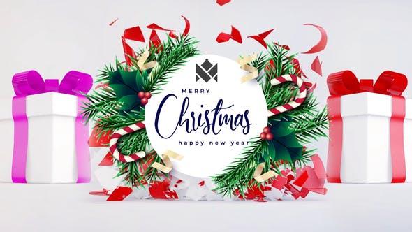 Christmas Gift Box Reveal - Videohive 29699445 Download