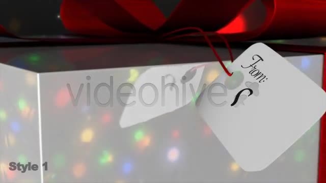 Christmas Gift Tag / Card From Santa 2 Styles - Download Videohive 981197