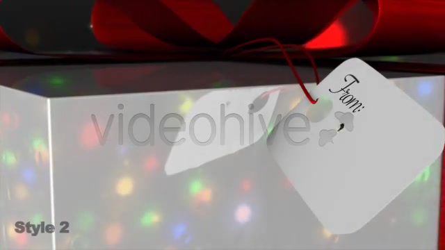 Christmas Gift Tag / Card From Santa 2 Styles - Download Videohive 981197