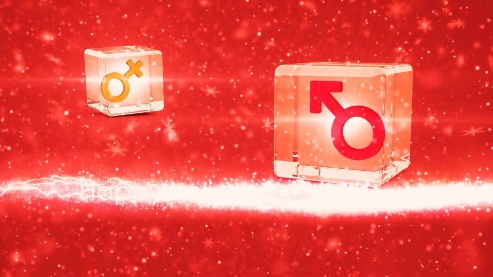 Christmas Glassy Dices - Download Videohive 13556332