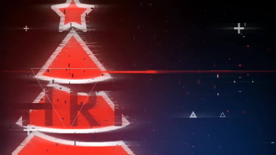Christmas Glitch Logo Videohive 25009214 After Effects Image 1
